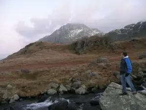 person looking to the wonder of creation